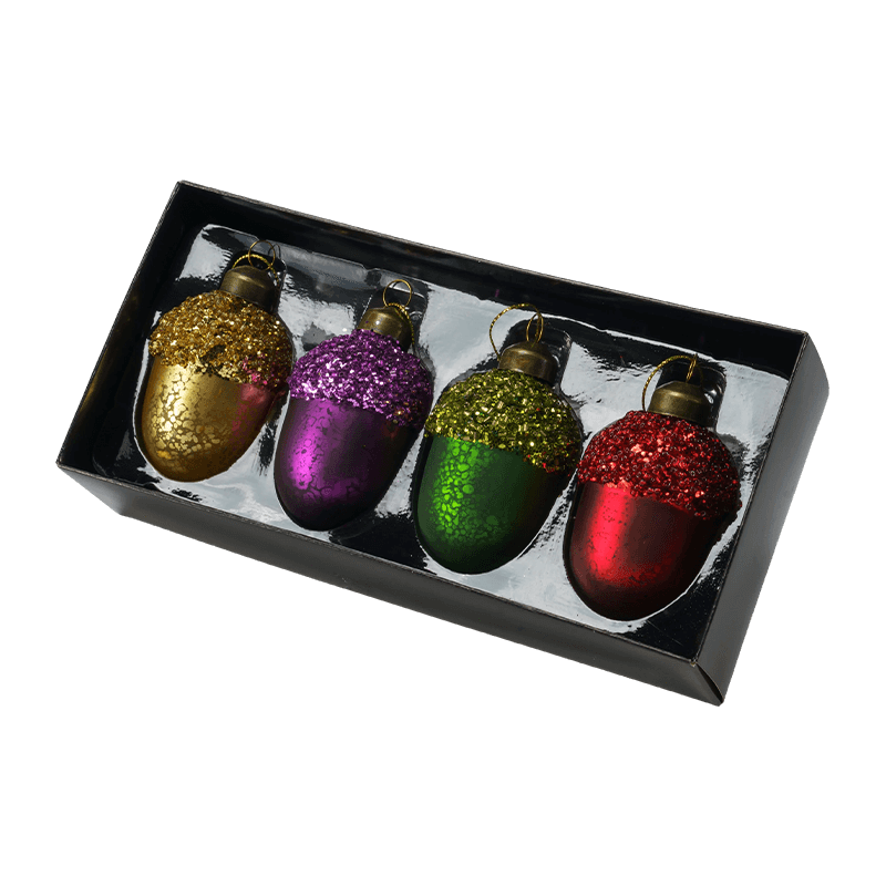 Geschenksets für weihnachtliche Glasornamente