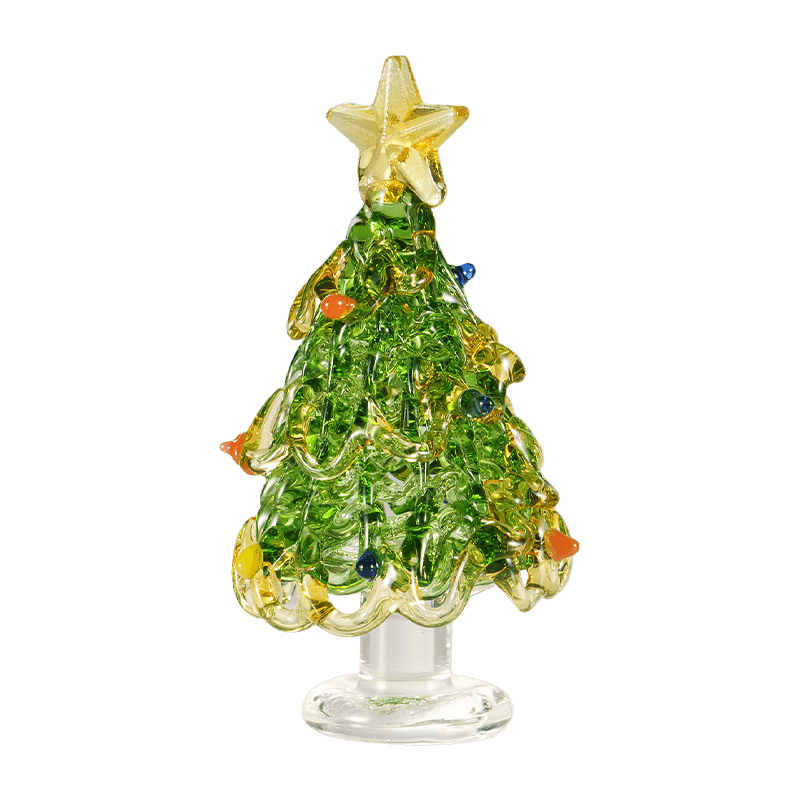 Mundgeblasener Christbaumschmuck aus Glas