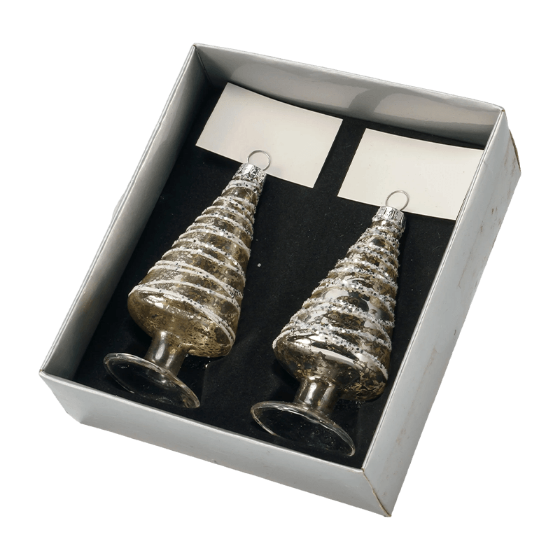 Geschenksets für weihnachtliche Glasornamente