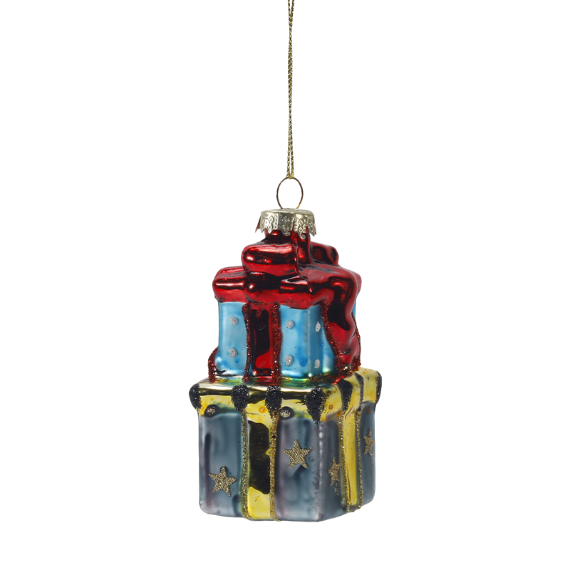 Weihnachts-Glasornament (Pilz-/Geschenkbox-Set)