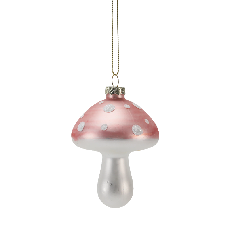 Weihnachts-Glasornament (Pilz-/Geschenkbox-Set)