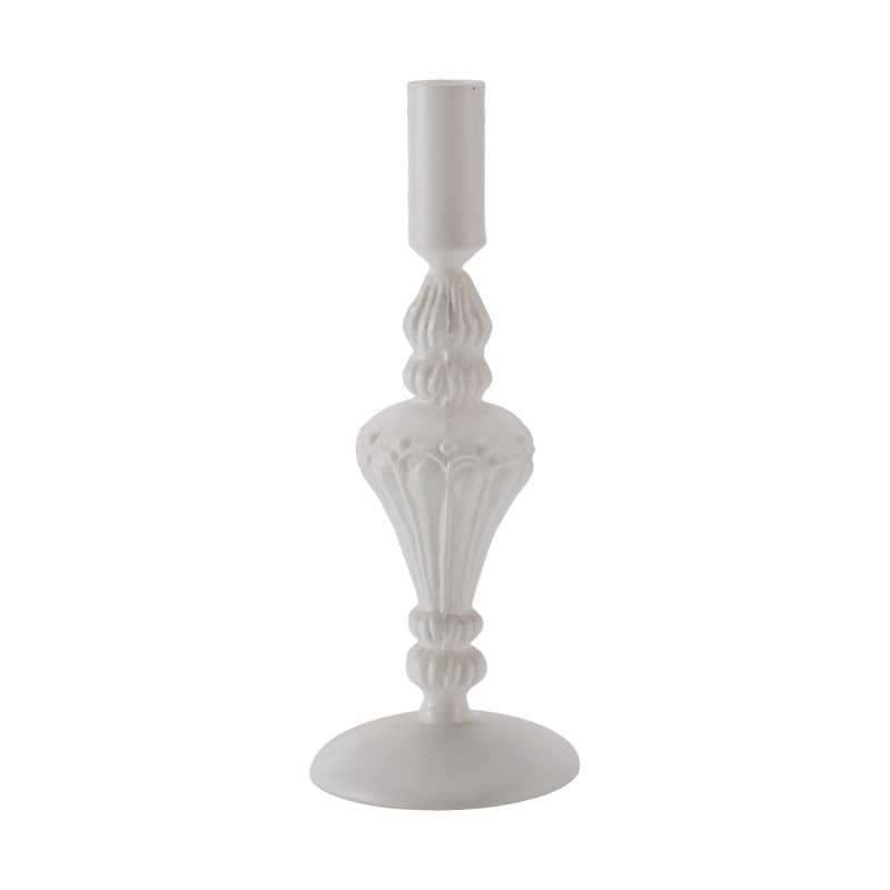 18 cm bunte Kerzenhalter-Kollektion aus Glas