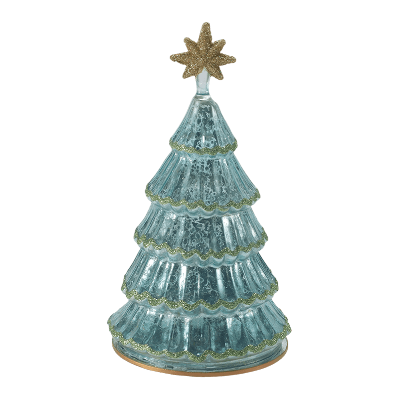 10*20 cm Vintage Mercury Glas geschichtete Weihnachtsbaumleuchte