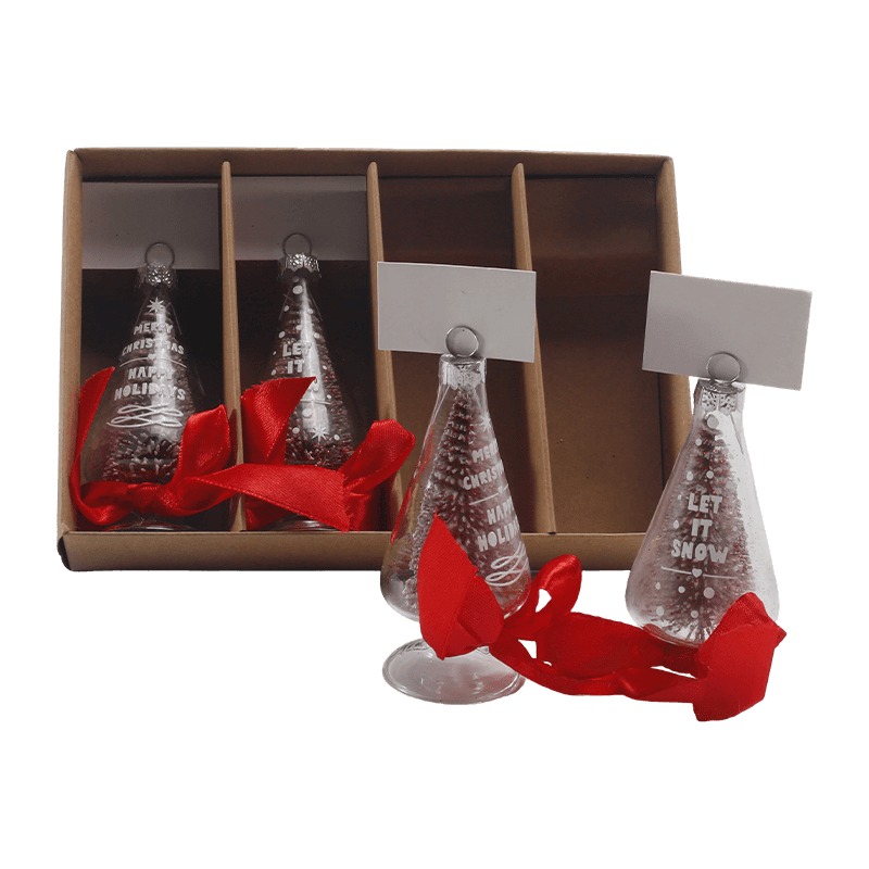 Mundgeblasener Weihnachtsschmuck aus Glas