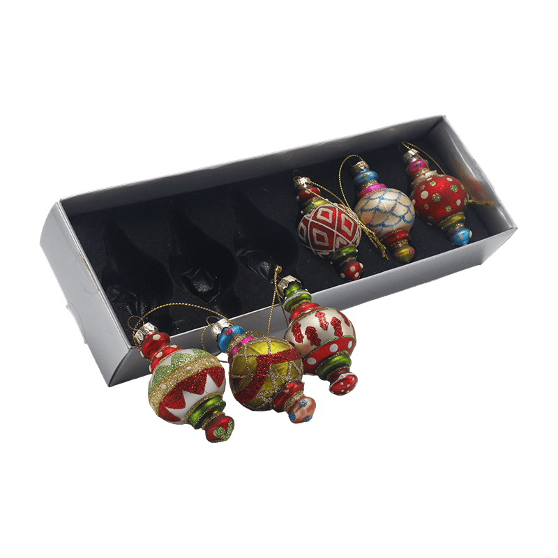 Mundgeblasener Weihnachtsschmuck aus Glas