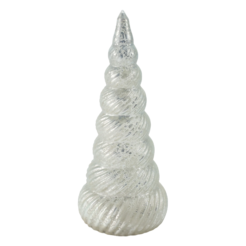 Spiralstrukturierter Weihnachtsbaumschmuck
