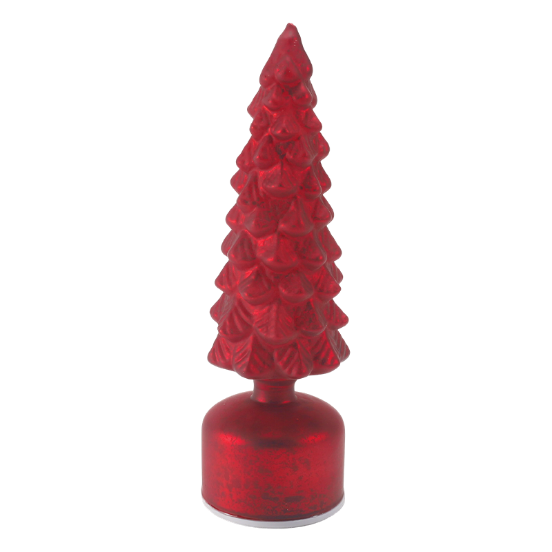 Vintage Weihnachtsbaumleuchte aus Quecksilberglas