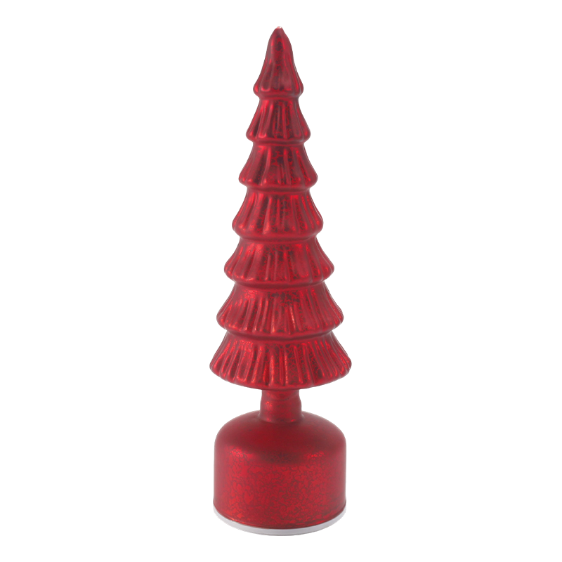Vintage Weihnachtsbaumleuchte aus Quecksilberglas