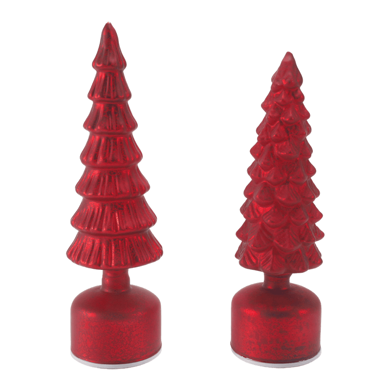 Vintage Weihnachtsbaumleuchte aus Quecksilberglas
