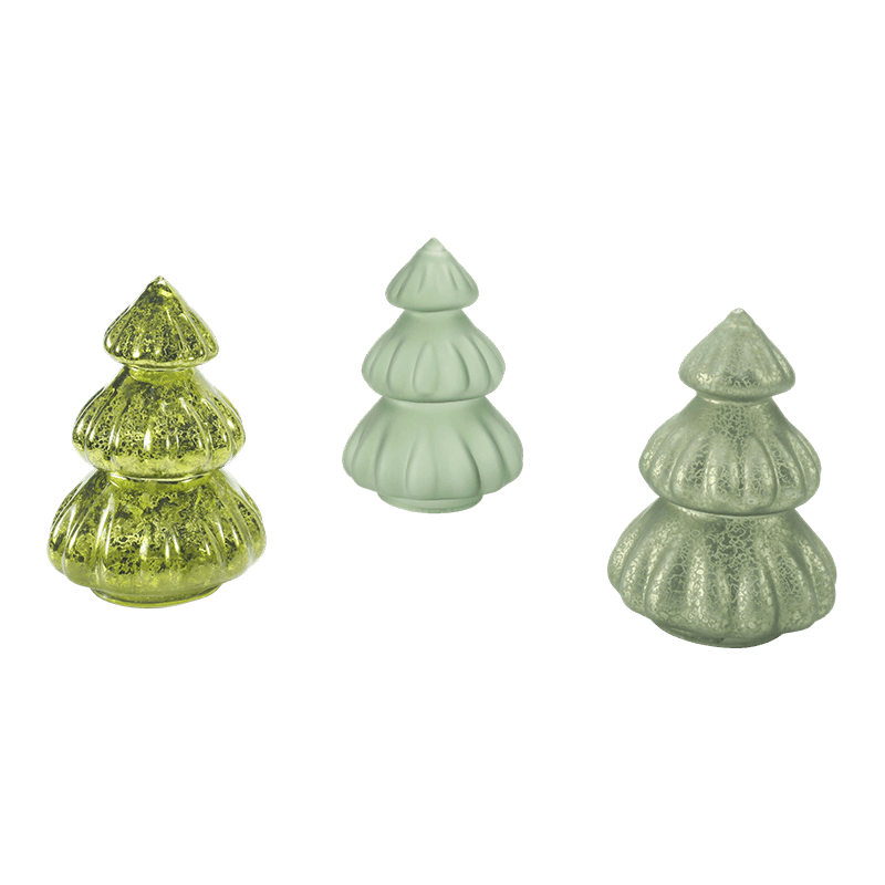 Mundgeblasenes Quecksilberglasdekor
