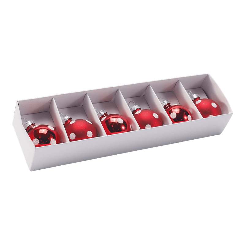 Mundgeblasener Weihnachtskugel-Ornament aus Glas