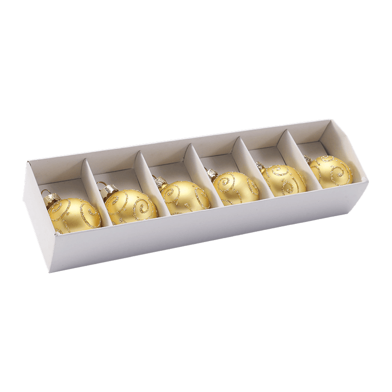 Mundgeblasener Weihnachtskugel-Ornament aus Glas
