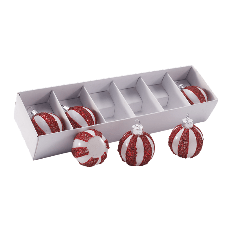 Mundgeblasener Weihnachtskugel-Ornament aus Glas