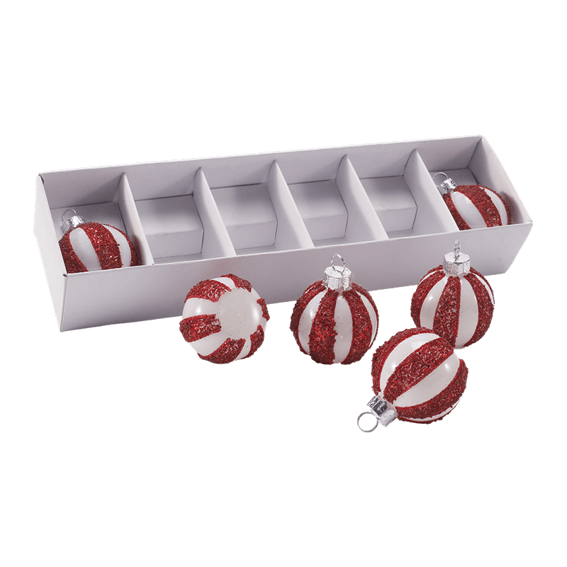 Mundgeblasener Weihnachtskugel-Ornament aus Glas